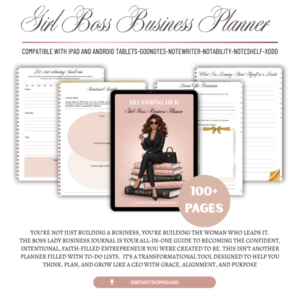 Girl Boss Digital planner